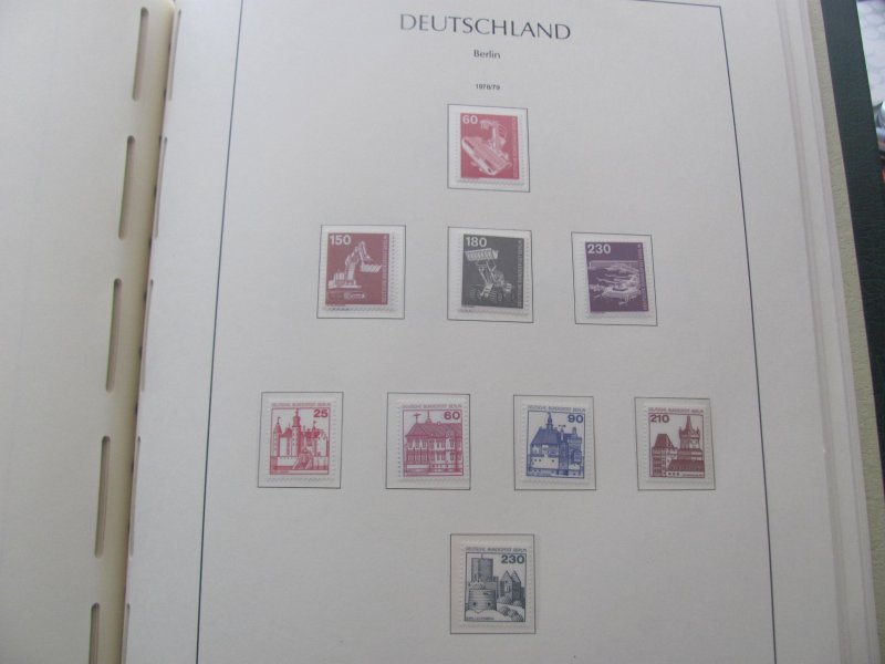 GERMANY BERLIN LIGHTHOUSE  ALBUM   1949-1990 MNH SOME BIG SETS SIGNED XF  (194)