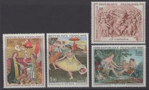 FRANCE SG1877/80 1970 FRENCH ART MNH