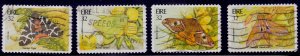 Ireland, 1994,  Insects-Moths , 32p, sc#935-38, used