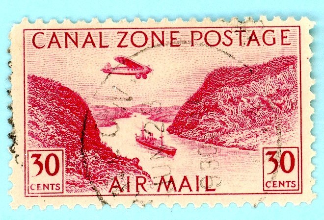 Canal Zone, Scott #c12, Used