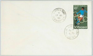 39872 ST VINCENT - POSTAL HISTORY - COVER: CAMDEN PARK - FOOTBALL OLYMPICS-