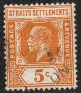 Straits Settlements Sc #186a Used