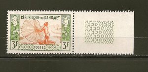 Dahomey 143 Fisherman With Tab MNH