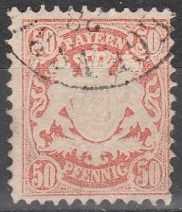 Bavaria #44  F-VF Used CV $7.25 (A9584)