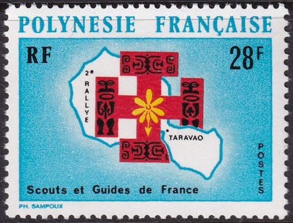 French Polynesia 1971 Sc 272 MNH**