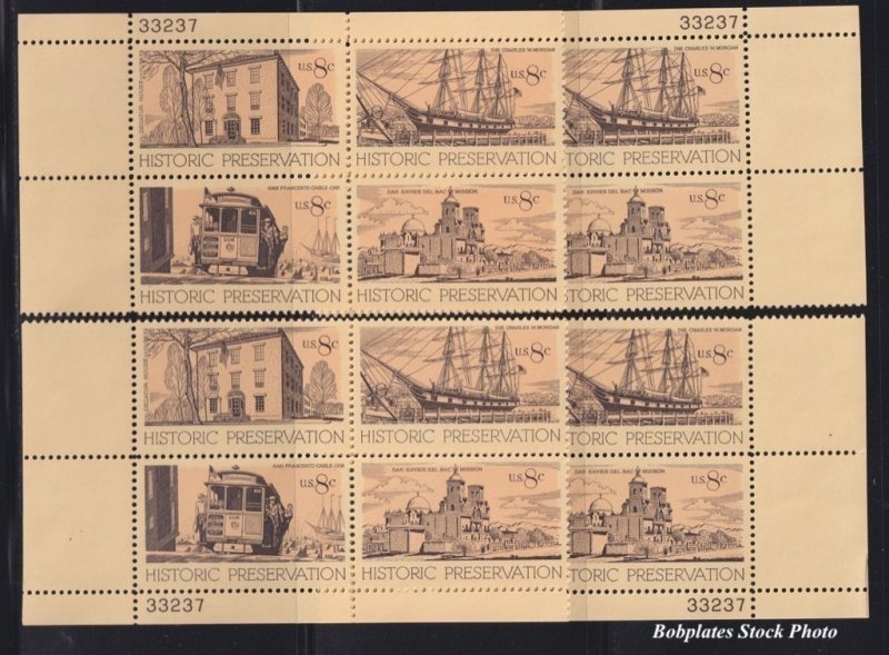 BOBPLATES #1440-3 Preservation Matched Set Plate Blocks MNH ~See Detail for #s