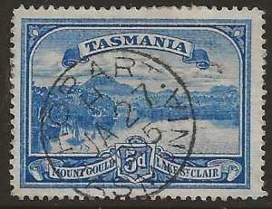 Tasmania 92 1900  5d  fine  used