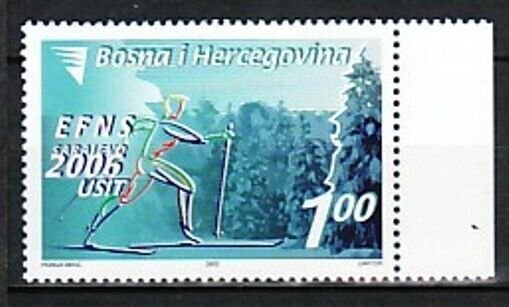 Bosnia & Herzegovina (Muslim Adm) Sc 437 NH ISSUE of 2003 - Skiing 