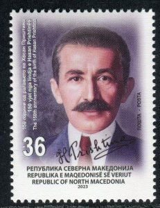 417 - NORTH MACEDONIA 2023 - Hasan Prishtina - Albanian politician - MNH