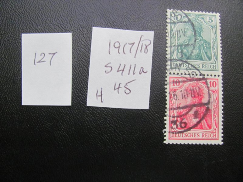 GERMANY 1917/18 MI. used S4IIa  Booklet  XF 45 EUROS (127)