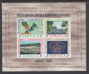 Jamaica 257a Souvenir Sheet MNH VF