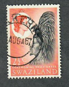 Swaziland #95 used single