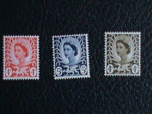 Wales & Monmouth Stamp:1967-9 SC#8//11 very old MNH Stamps