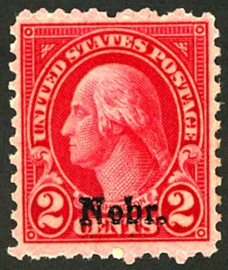 U.S. #671 MINT OG LH