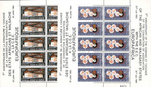 Cameroon 1964, Europafrique 2 m/s, MNH