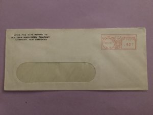 U.S. Sullivan Machinery Company New Hampshire 1943 Pre Paid  Stamp Cover R50791