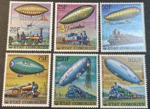 COMORO ISLANDS # 247-252-MINT/NEVER HINGED----COMPLETE SET----1977