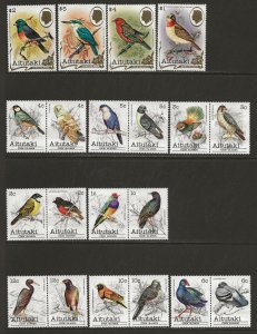 AITUTAKI SC# 215-46D PAIRS  FVF/MNH