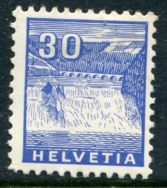 SWITZERLAND # 225 Very Fine Heavy Hinged Issue - RHINE FALLS - S6273