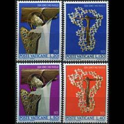 VATICAN 1971 - Scott# 500-3 Ruffini Set of 4 LH