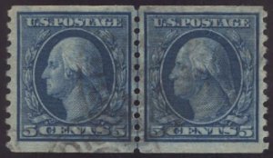 US Scott #458LP Used, VF, PSE (Graded 80)