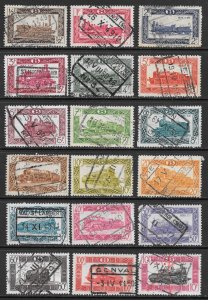 Belgium Scott Q310-Q327 Used - 1949 Railway Set - SCV $6.75