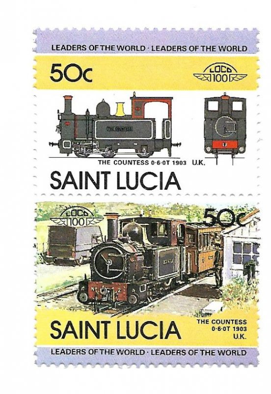 ST Lucia 1984 - MNH - Scott #676 *