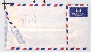 CE166 Kenya *NAIROBI* KUT Stamp Air Mail Cover