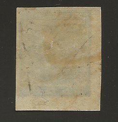 CSA #7 Mint Hinged VF Large left corner margin stains