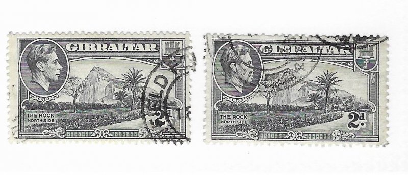 Gibraltar #110 Used CAT VALUE $1.40