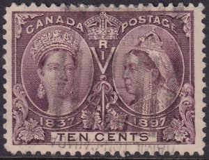 Canada 1897 Sc 57 used Hamilton Canada roller cancel