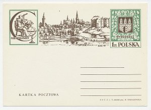 Postal stationery Poland 1973 Nicolaus Copernicus - Astronomer