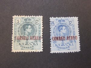Spain 1920 Sc C1,C3 MH