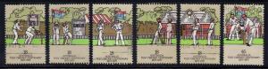 Australia #661-666 Cricket Match Set of 6; used (3.35)