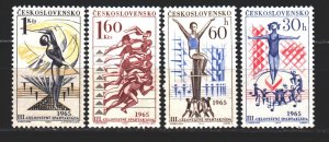 Czechoslovakia. 1965. 1538-41. sports festival. MNH.