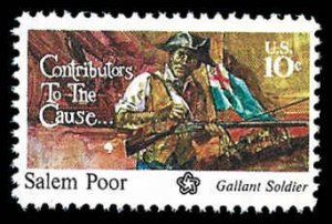 PCBstamps   US #1560 10c Salem Poor, MNH, (10)