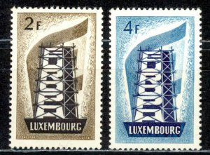 Luxembourg Sc# 318, 20 MNH 1956 Europa
