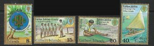 Gilbert Is 304-07 MNH Scouting