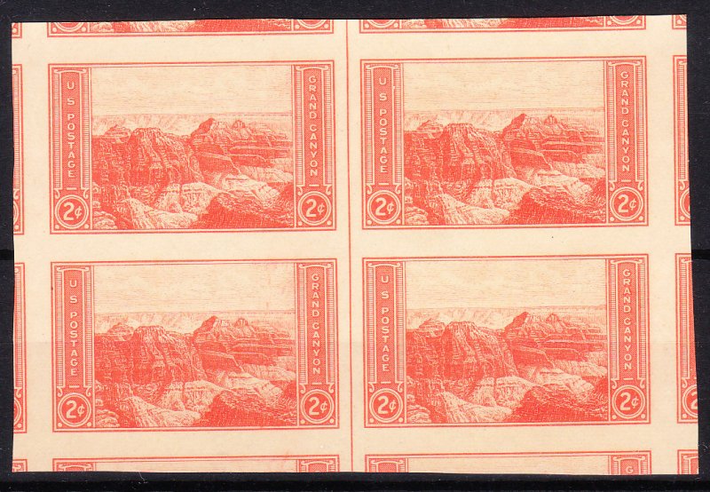 MOstamps - US Scott #757 Jumbo Mint NGAI Line Block - Lot # DS-4837