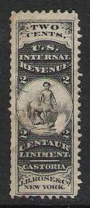 RS204b - Private Die - Match and Medicine Stamp