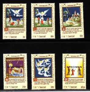 St. Vincent 509-514 - MNH - Specimen overprint