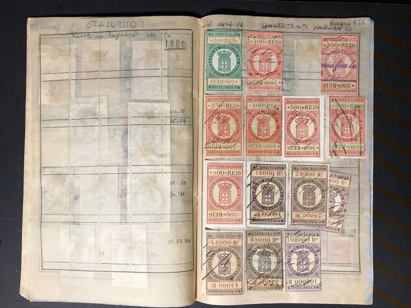 Portugal Revenue Stamps 1861-1914 (1000 Stamps)