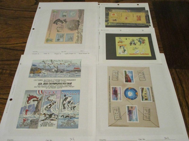 France Souvenir Sheet Lot - WDWPhilatelic #3