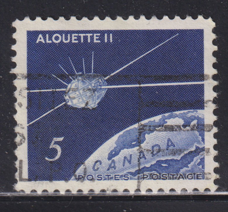 Canada 445 Alouette II Satellite 5¢ 1966