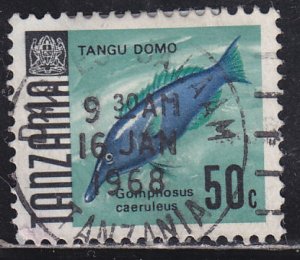 Tanzania 25 Birdfish 1967