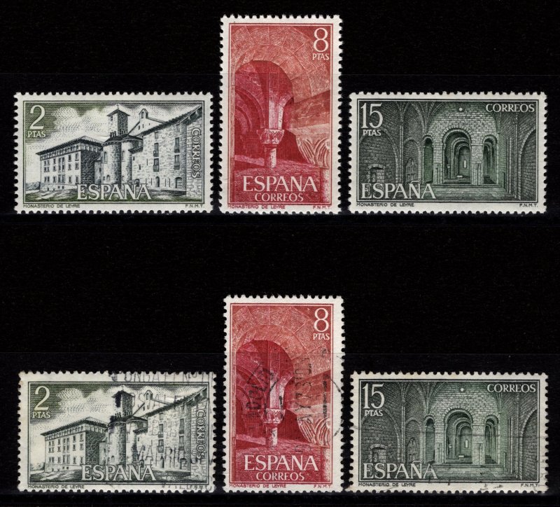 Spain 1974 Leyre Monastery, Set [Mint/Used]