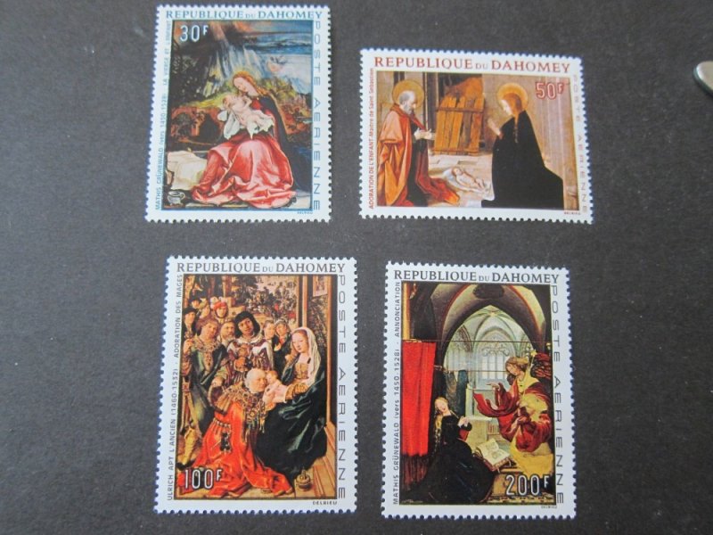 Dahomey 1967 Sc C63-6 Christmas Religion set MNH