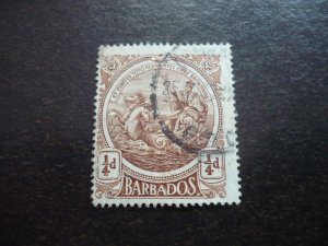 Stamps - Barbados - Scott# 127 - Used Part Set of 1 Stamp