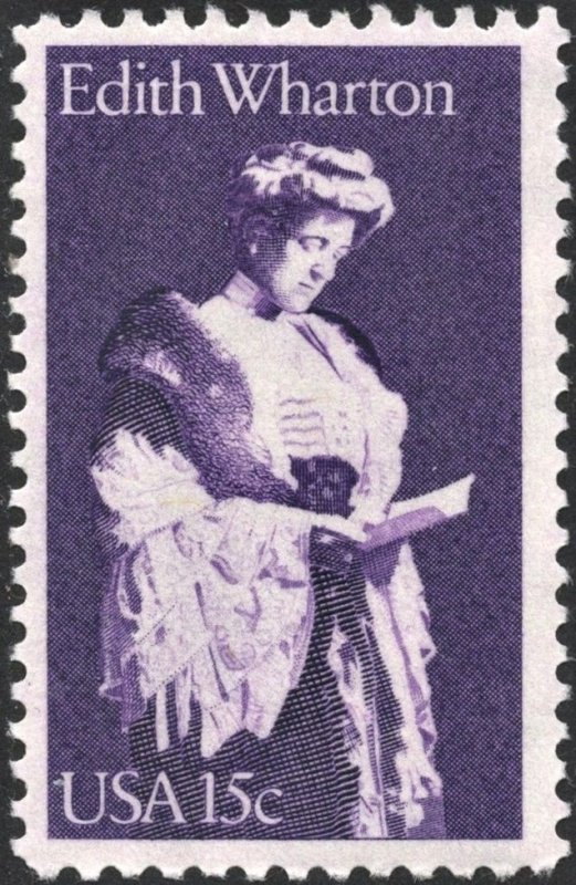 SC#1832 15¢ Edith Wharton Single (1980) MNH