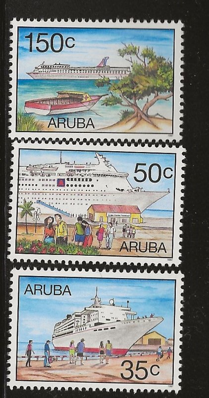 ARUBA  SC #  151 - 3    MNH